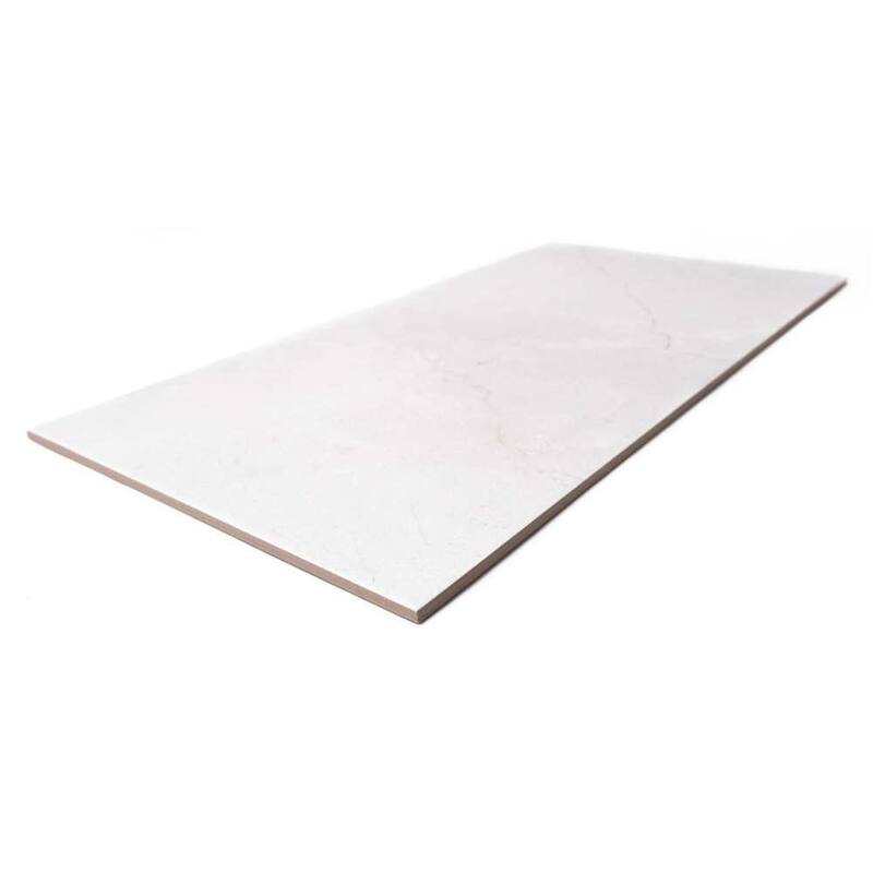 Bushwick 12in x 24in Grey Porcelain Floor and Wall Tile