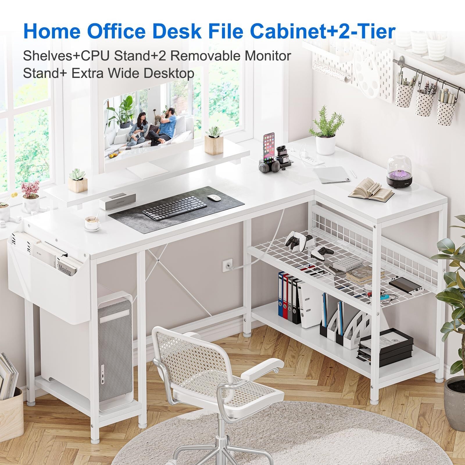 Coastal online computer desk