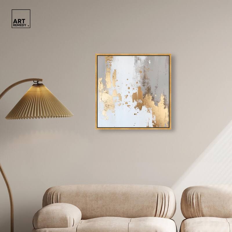 Ghostly Glimmer II Canvas by Art Remedy
