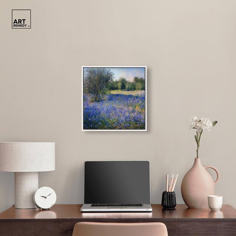 Bluebonnet Meadow I Canvas by Art Remedy