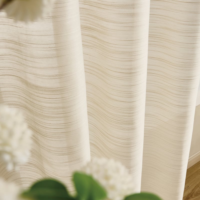 DKNY Salon Backtab Curtain Panel Pair