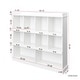 preview thumbnail 6 of 28, GDFStudio - Oxon Modern 10-Shelf Bookcase with Cubby Storage