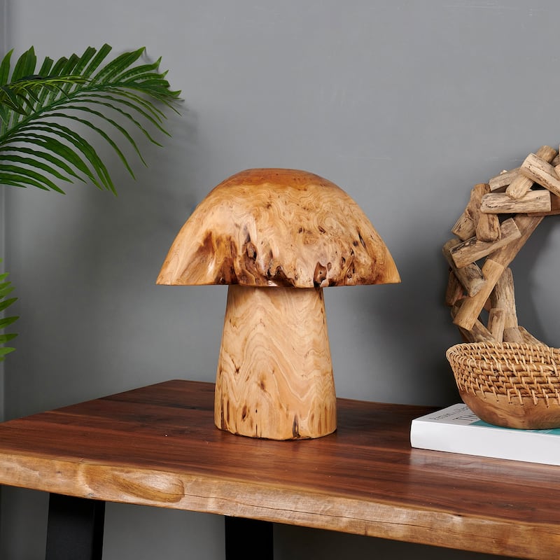 Greenage Cedar Roots Stump Mushroomn Natural Edge Side Table