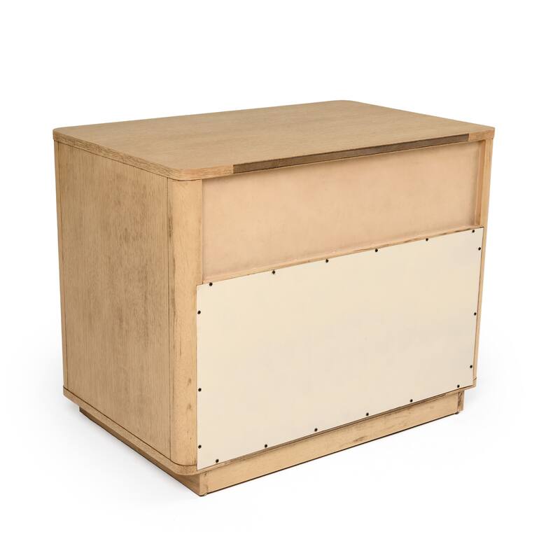 Nova Domus Santa Monica Modern Natural Oak Nightstand