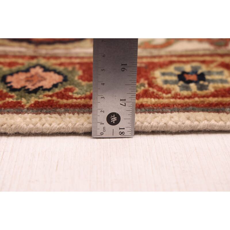 ECARPETGALLERY Hand-knotted Jules Sultane Cream Wool Rug - 2'6 x 10'0