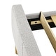 preview thumbnail 20 of 29, Upholstered Platform Bed Frame, Soft Headboard, Wood Support, Grey or White