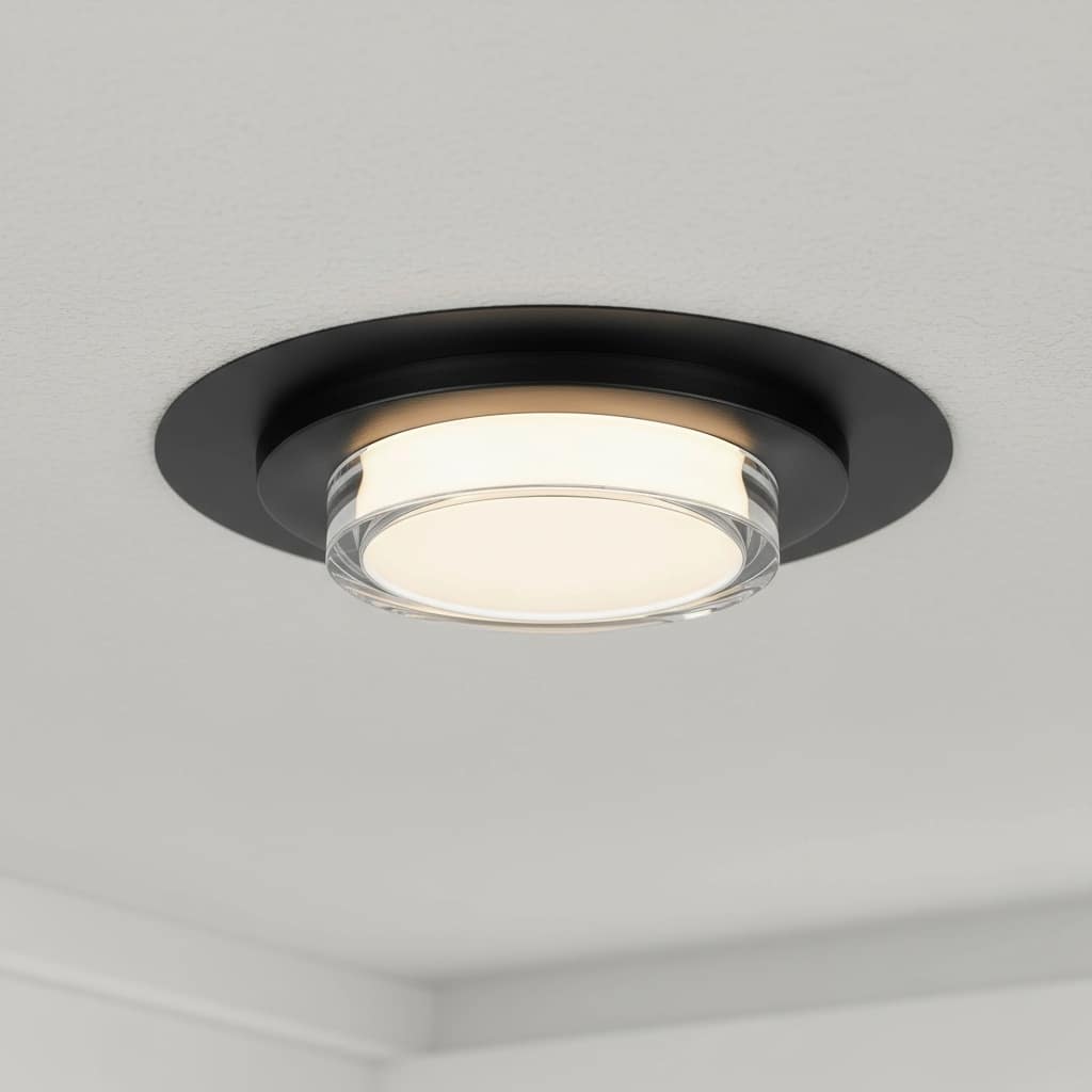 16 Inch Square Flush Mount Integrated LED Light Dimmable 3 Color Temperatures Acrylic Diffuser