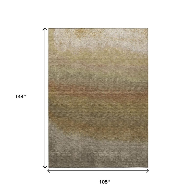 HomeRoots Ombre Transitional Rectangle Outdoor Rug