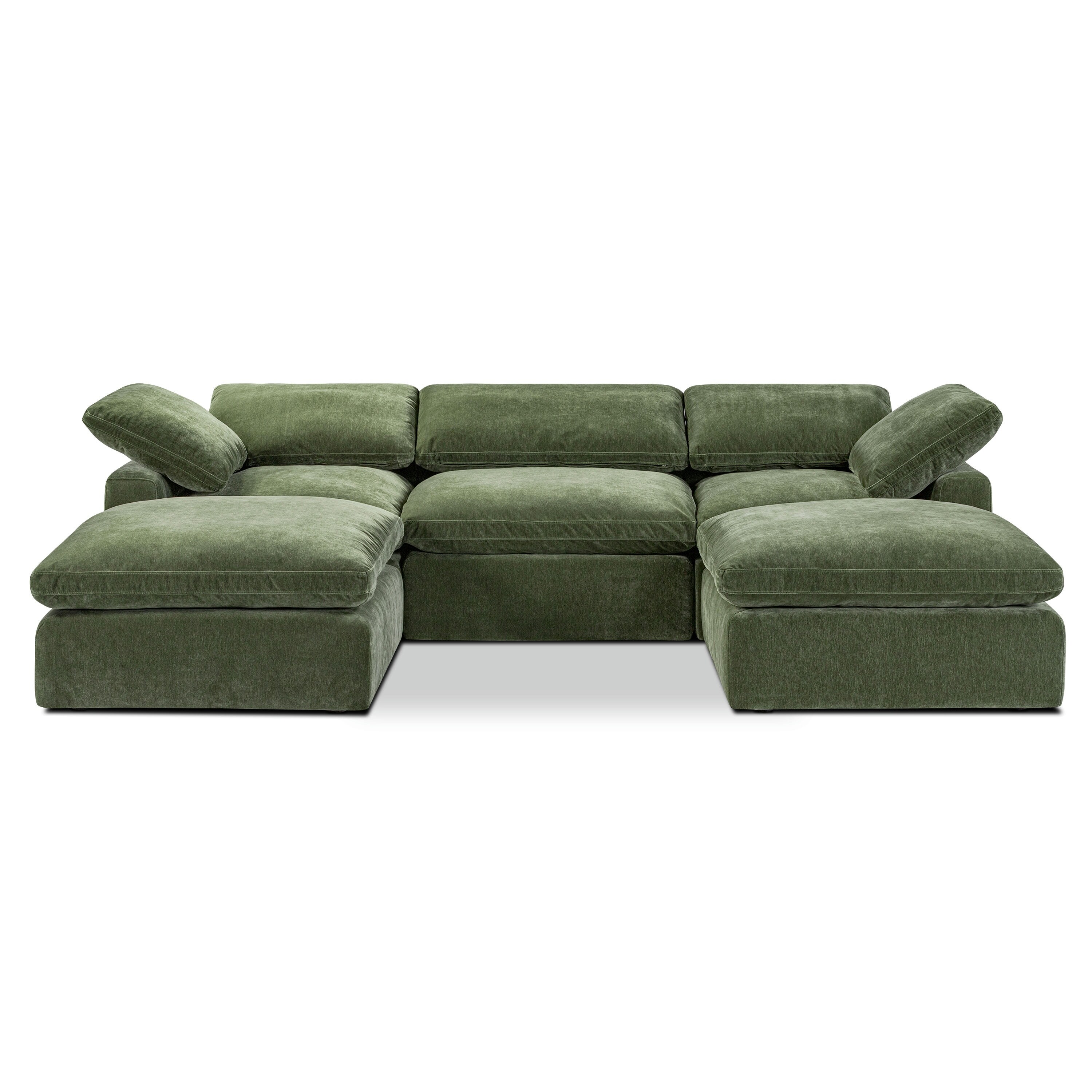 Poly & Bark 5-Seat Aspen Modular Double Chaise Sectional
