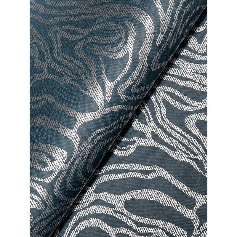 A-Street Prints Massar Teal Modern Marbled Wallpaper
