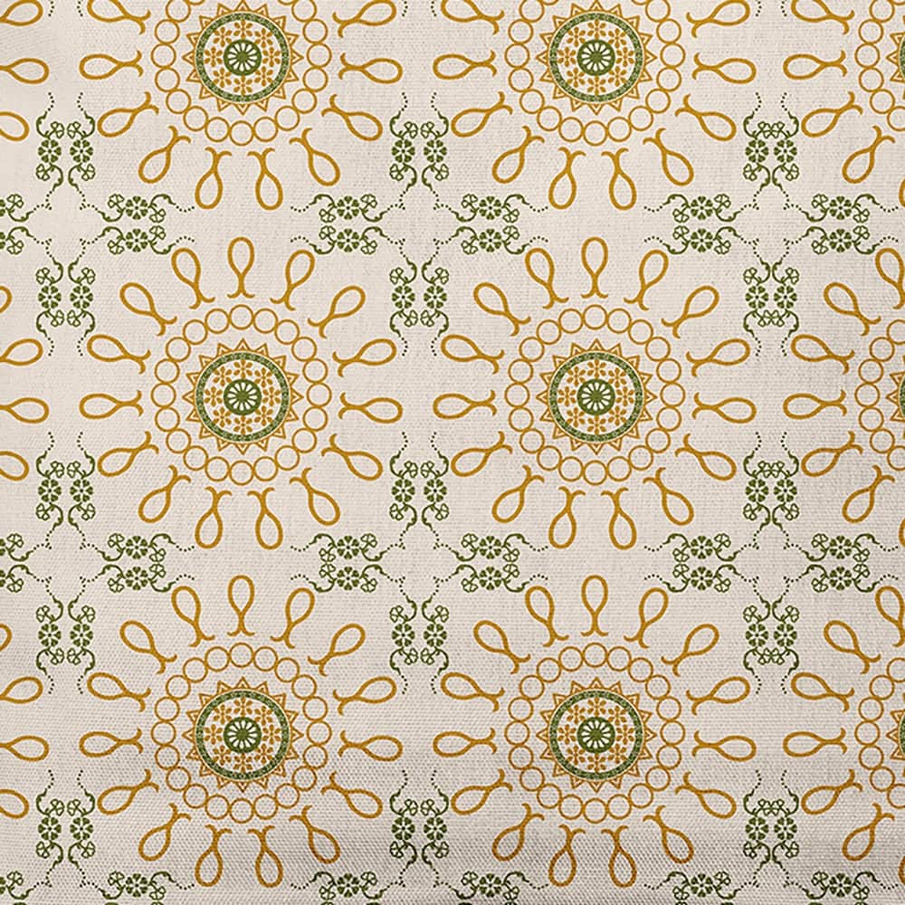 Sun Tile Decorative Throw Pillow