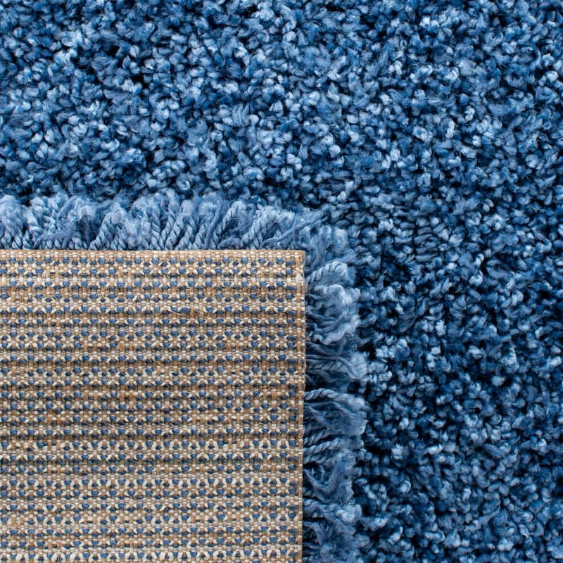 SAFAVIEH Evolution Shag Gwenaele Solid 1.8-inch Thick Rug