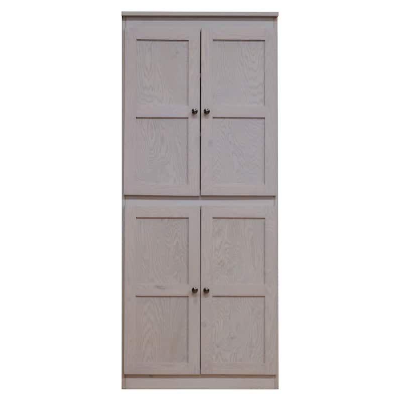Concepts in Wood Storage Cabinet, 72 inch with 5 Shelves