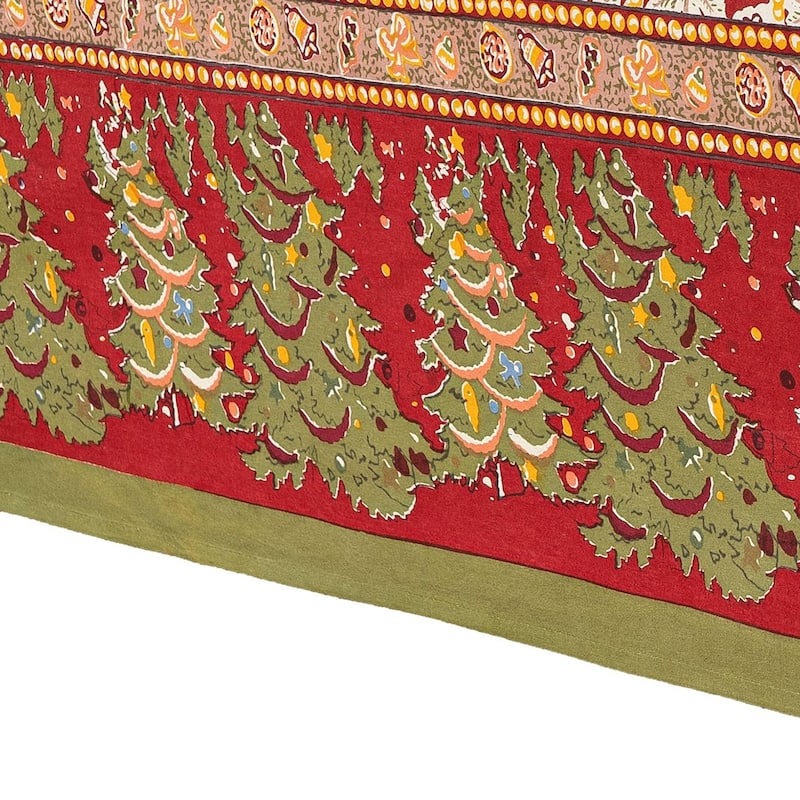 Couleur Nature Noel Rectangle Tablecloth