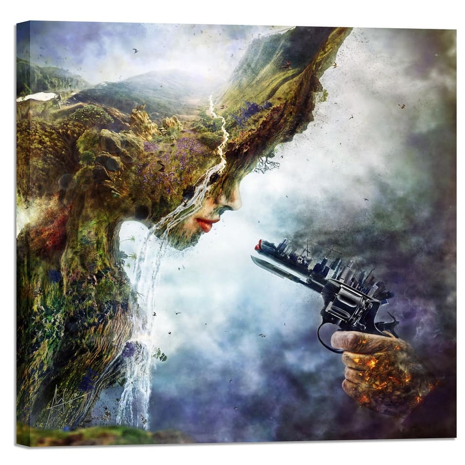 Cortesi Home 'Betrayal' by Mario Sanchez Nevado, Canvas Wall Art