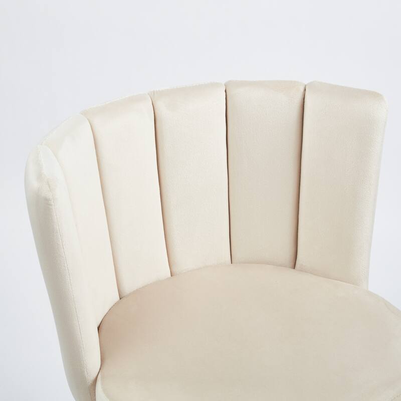 Modern Dining Chair(Set Of 2 ) With Iron Tube Legs, Velvet And Comfortable Backrest, Suitable For Dining Room Living Room