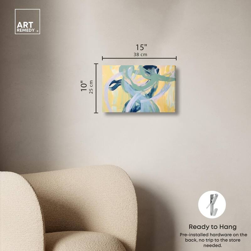Entangled Embrace I Canvas by Art Remedy, Gallery Wrapped