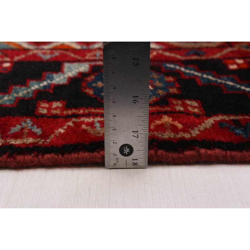 ECARPETGALLERY Hand-knotted Konya Anatolian Red Wool Rug - 3'5 x 8'9