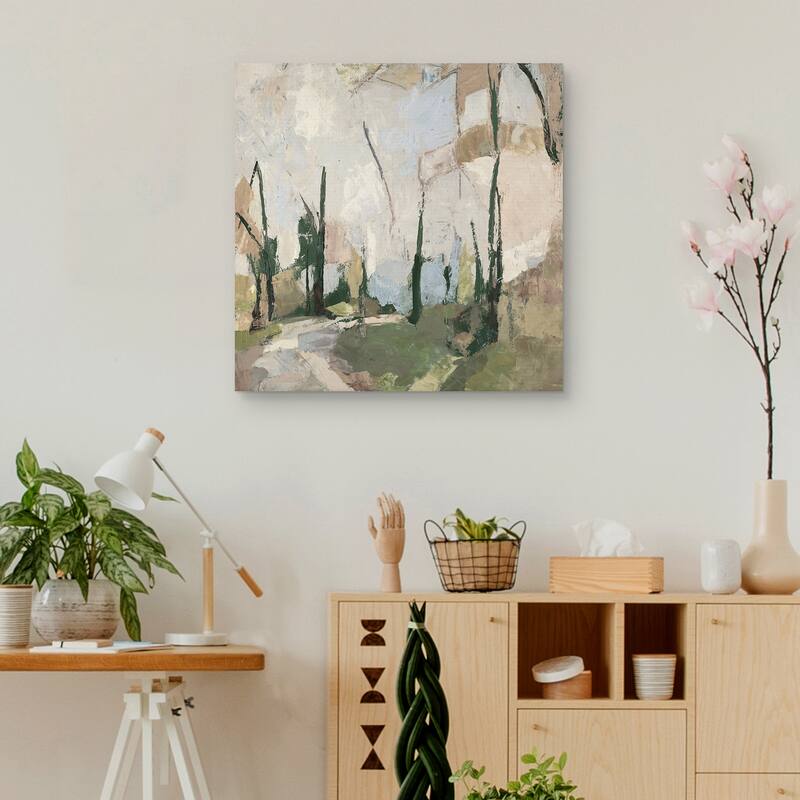 Quiet Path by Julie Devine Canvas Art Print