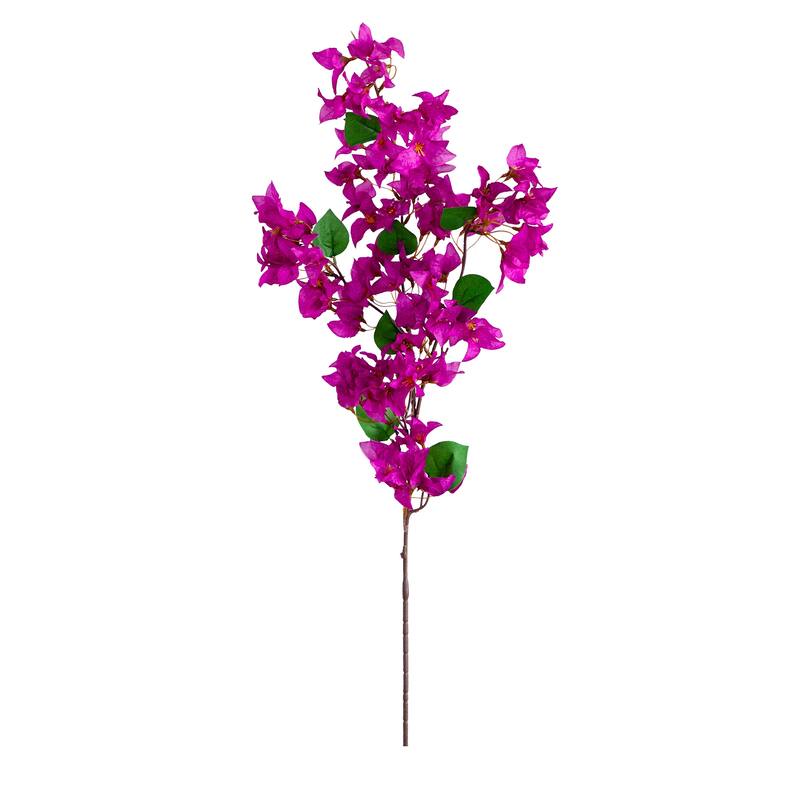 Bougainvillea Artificial Floral Stem Sprays - 47" - Hot Pink - Set of 3