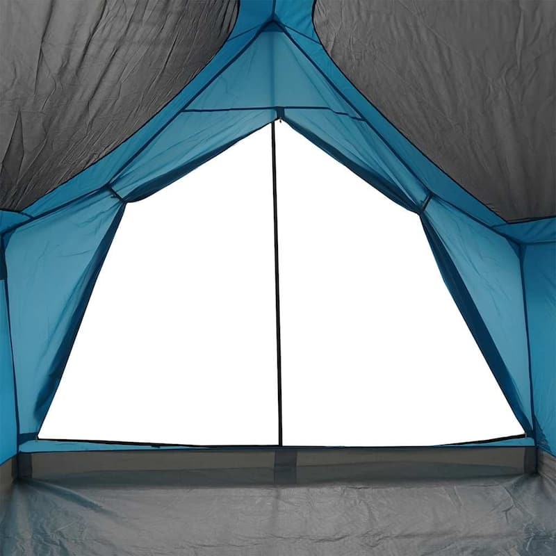 vidaXL Camping Tent 5-Person Blue Waterproof - 139.0 x 97.6 x 82.7