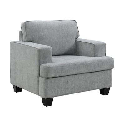 Baldwin 39" Accent Chair, Dalton Graphite
