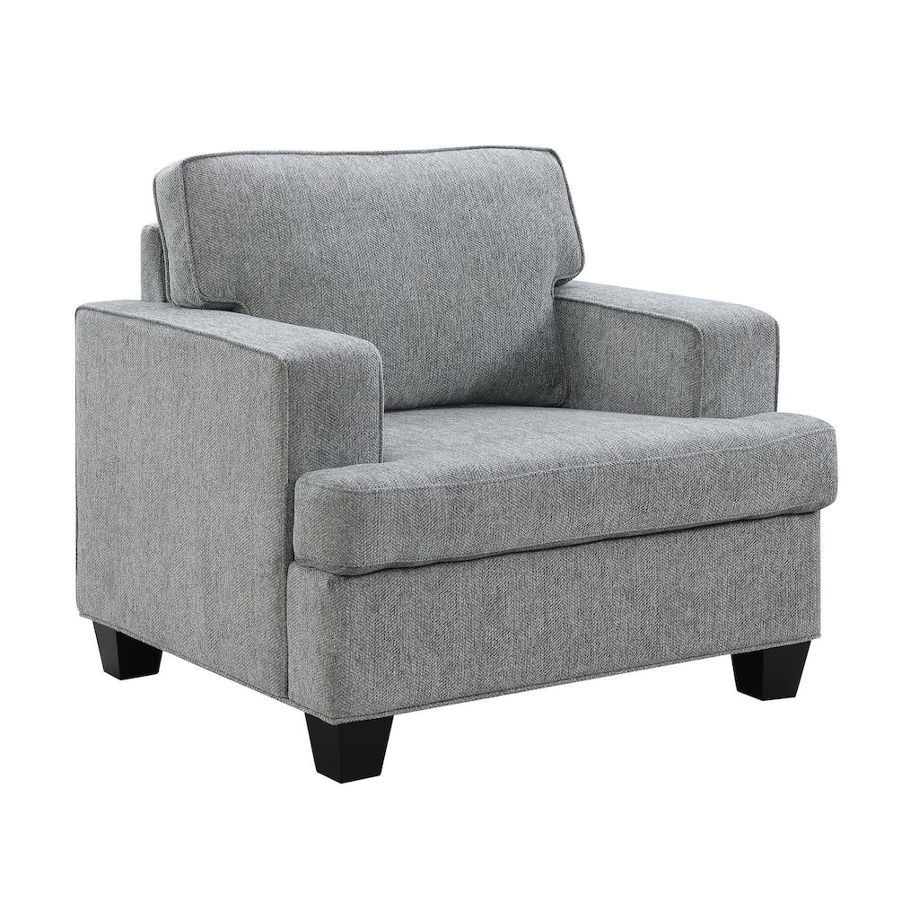 Baldwin 39" Accent Chair, Dalton Graphite