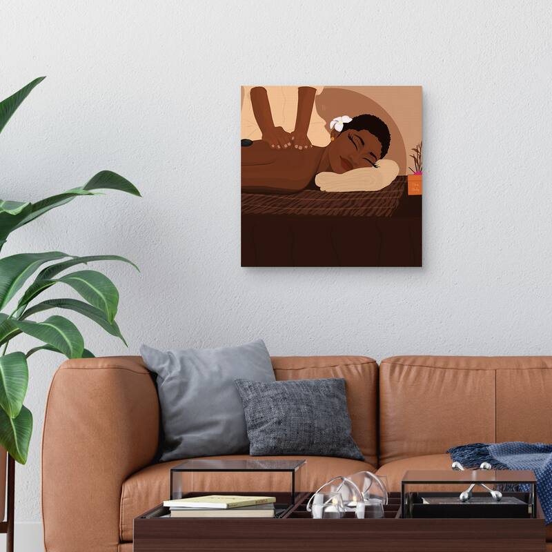 Dear Body by Princella Canvas Art Print