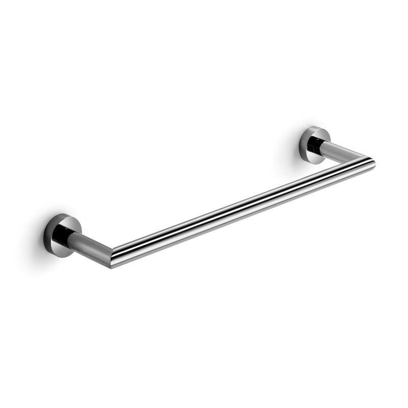 WS Bath Collections Baketo 19-11/16" Towel Bar - Polished Chrome