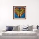 preview thumbnail 18 of 18, iCanvas "Heart With Blossoming Tree Of Life Inside On Blue Background" by Valery Rybakow