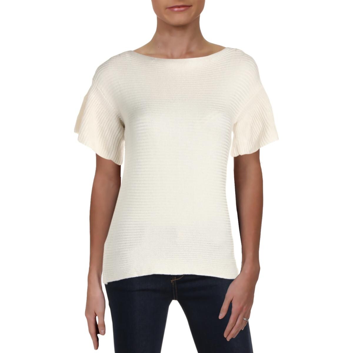 ralph lauren short sleeve sweater