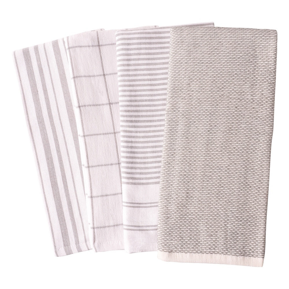 Grey Plaid Kitchen Towels Bed Bath Beyond