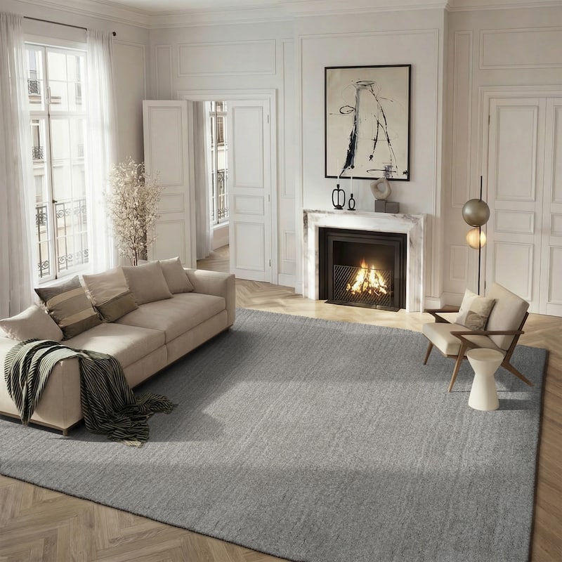 SAFAVIEH Handmade Ultimate Shag Makayla Rug