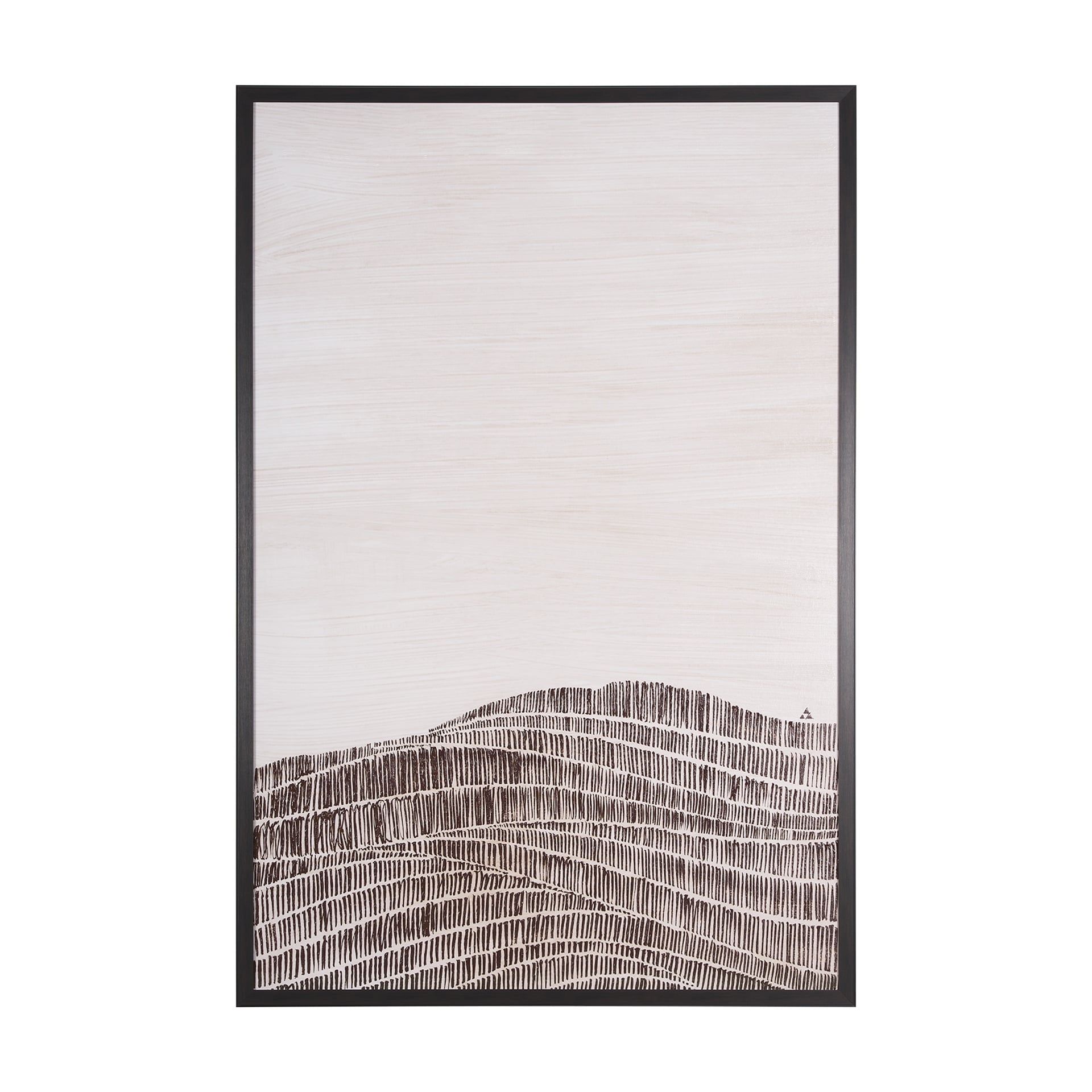 Delineation I by Mercana Studio a Hand Embelished Textured Framed Art Print