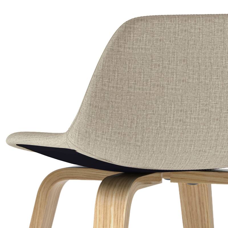 WYNDENHALL Cacey Mid Century Modern Bentwood Counter Height Stool (Set of 2) - 20.7'' x 21.1'' x 36.6