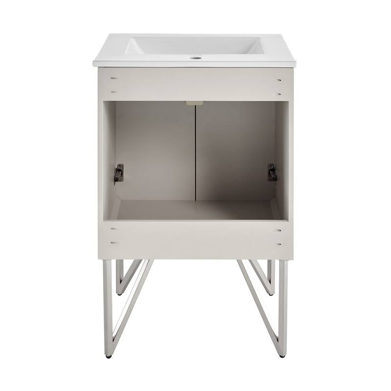 Swiss Madison SM-BV256 Annecy 24" Free Standing Single Basin Vanity