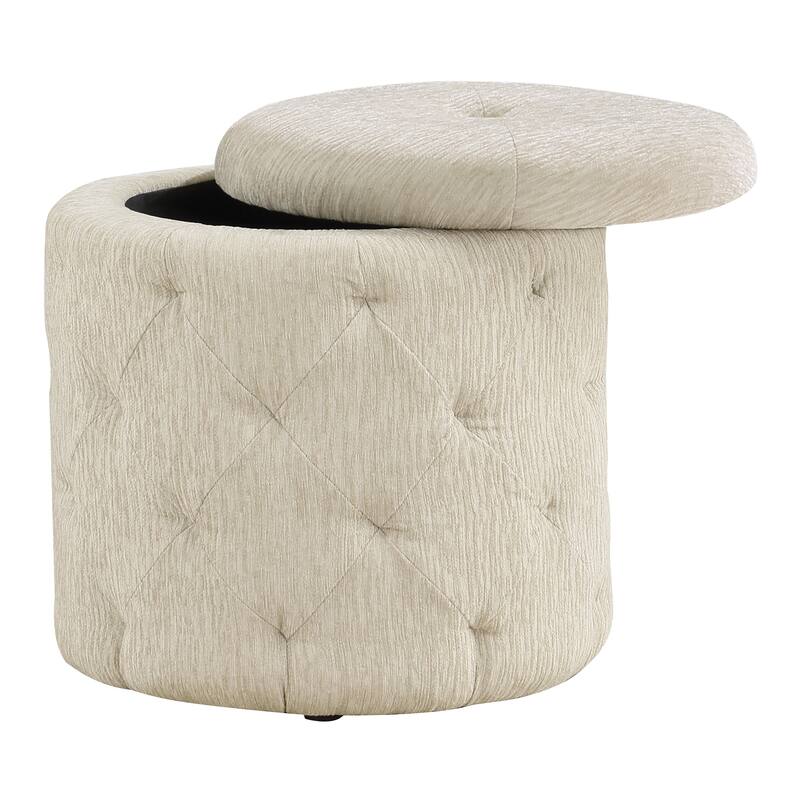 Erindale Round Storage Ottoman