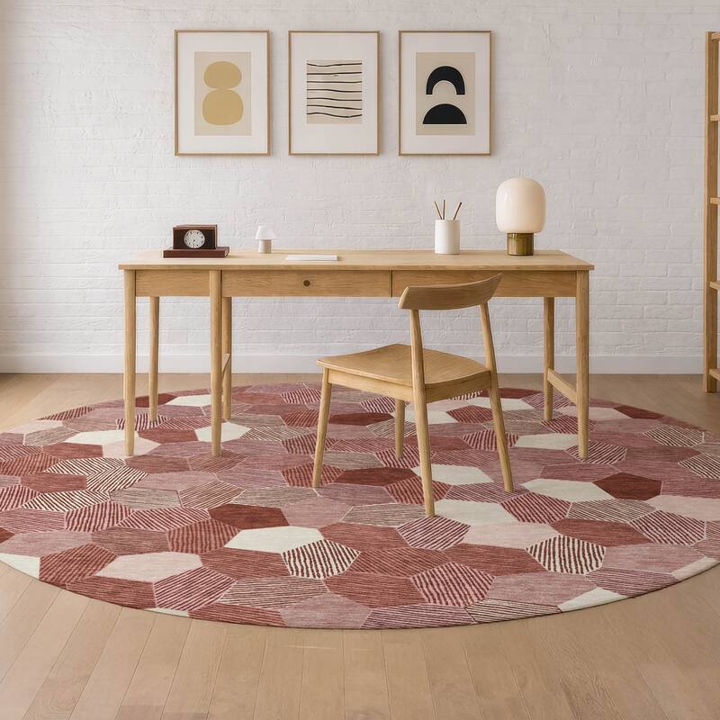 Machine Washable Indoor/ Outdoor Modern Loyd Chantille Rug