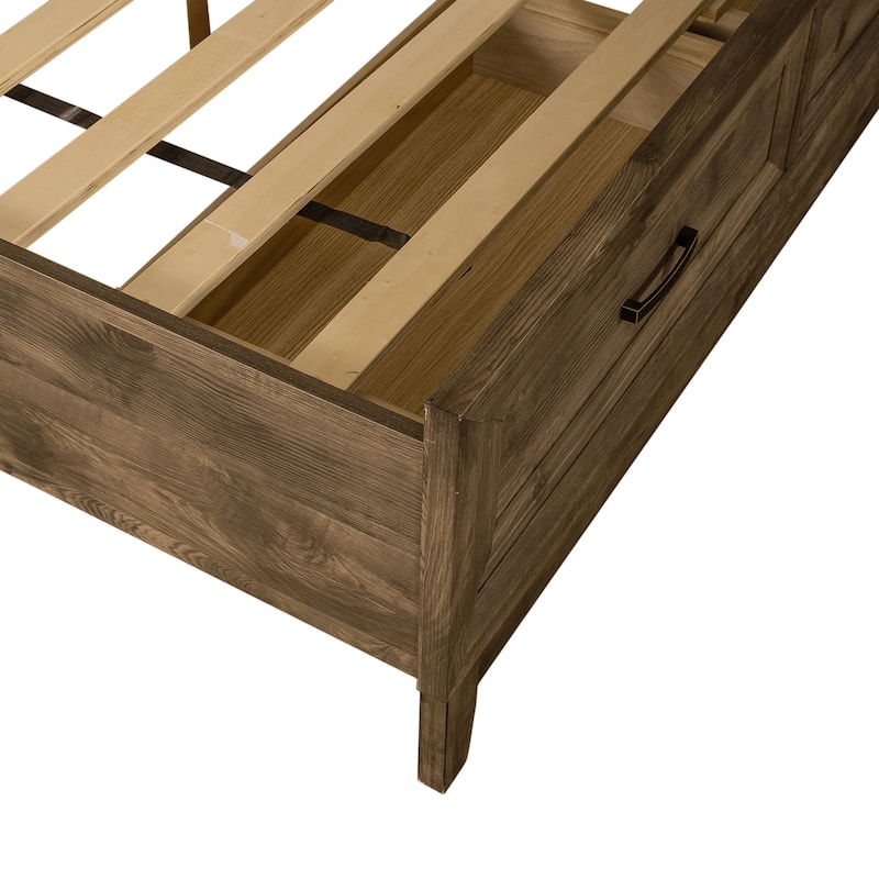 Ridgecrest Cobblestone King Storage Bed