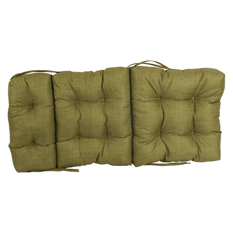 Multi-section Tufted Outdoor Seat/Back Chair Cushion (Multiple Sizes)