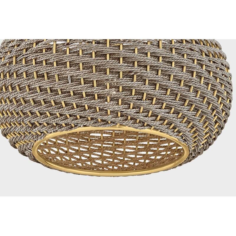 Hudson Valley Lighting 5517 Penarth 16" Wide Semi-Flush Ceiling