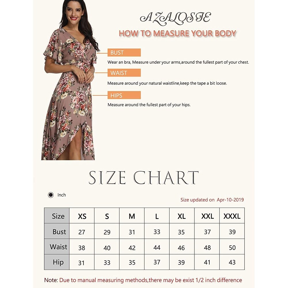azalosie wrap maxi dress