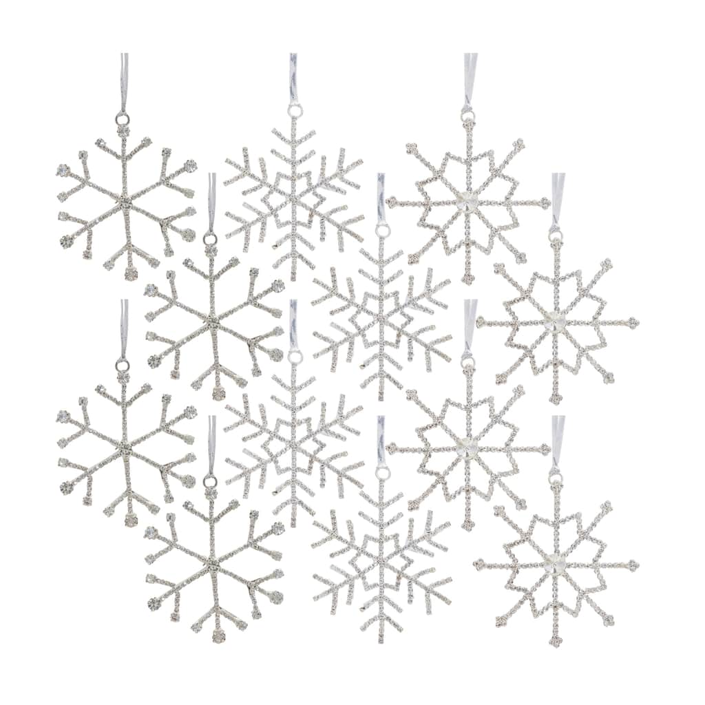 Jewel Snowflake (Set of 12)