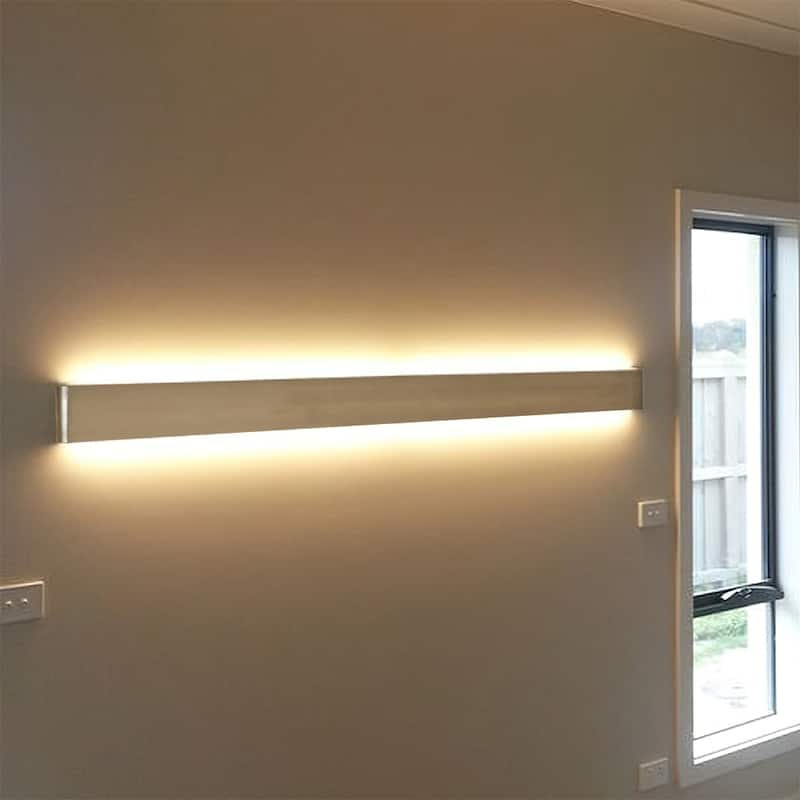 Long Streak Led Wall Sconce 46 Inch Black