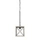 preview thumbnail 18 of 26, Acroma 1-light Farmhouse Rustic Rectangle Kitchen Island Pendant Light - 8 inches