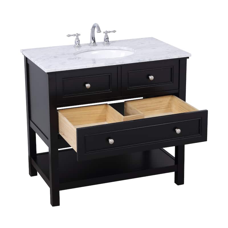 Grand 36 - 42 Inch Single Bathroom Vanity