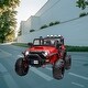preview thumbnail 20 of 24, Dual Seater 24V Kids Electric Ride On Car with Parental Remote Control, 3 Speeds, MP3, USB, Music Player and Bright LED Lights Red