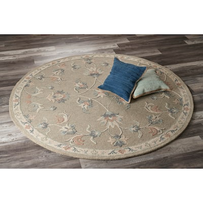 Sevita Mirroring Floral Bloom Area Rug