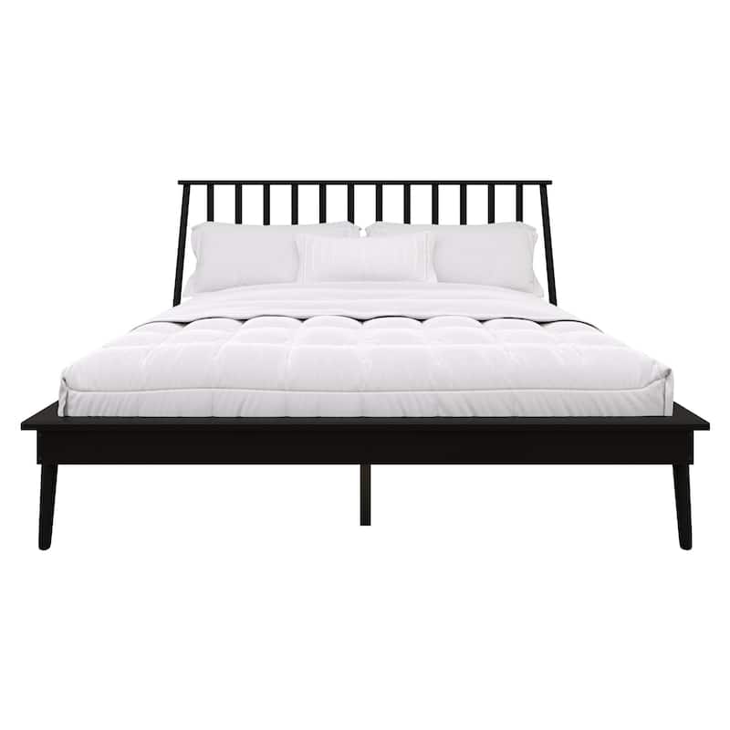 CraftPorch Vintage 4-pieces Wooden Bedroom Set