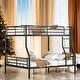 preview thumbnail 2 of 9, Full Xl Over Bunk Bed with Ladder, Save Space Or Split Into 2 Beds